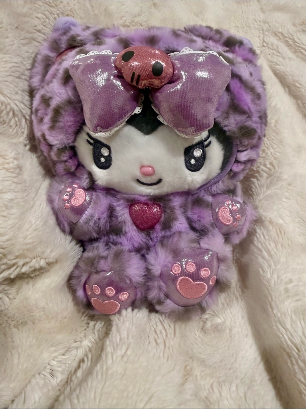 Sanrio Kuromi Plush Toy Gal Neko - Picture 1 of 2